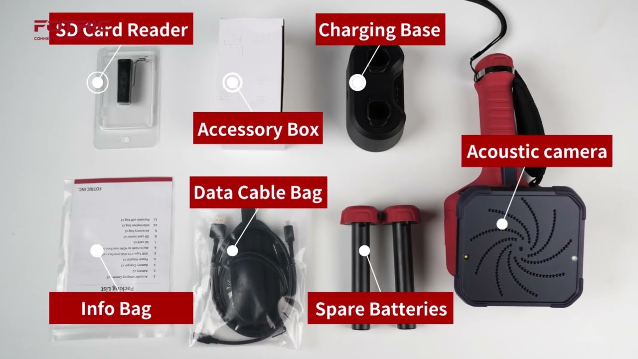Unboxing the FOTRIC H-series Acoustic Camera | First Look at Precision Sound Imaging