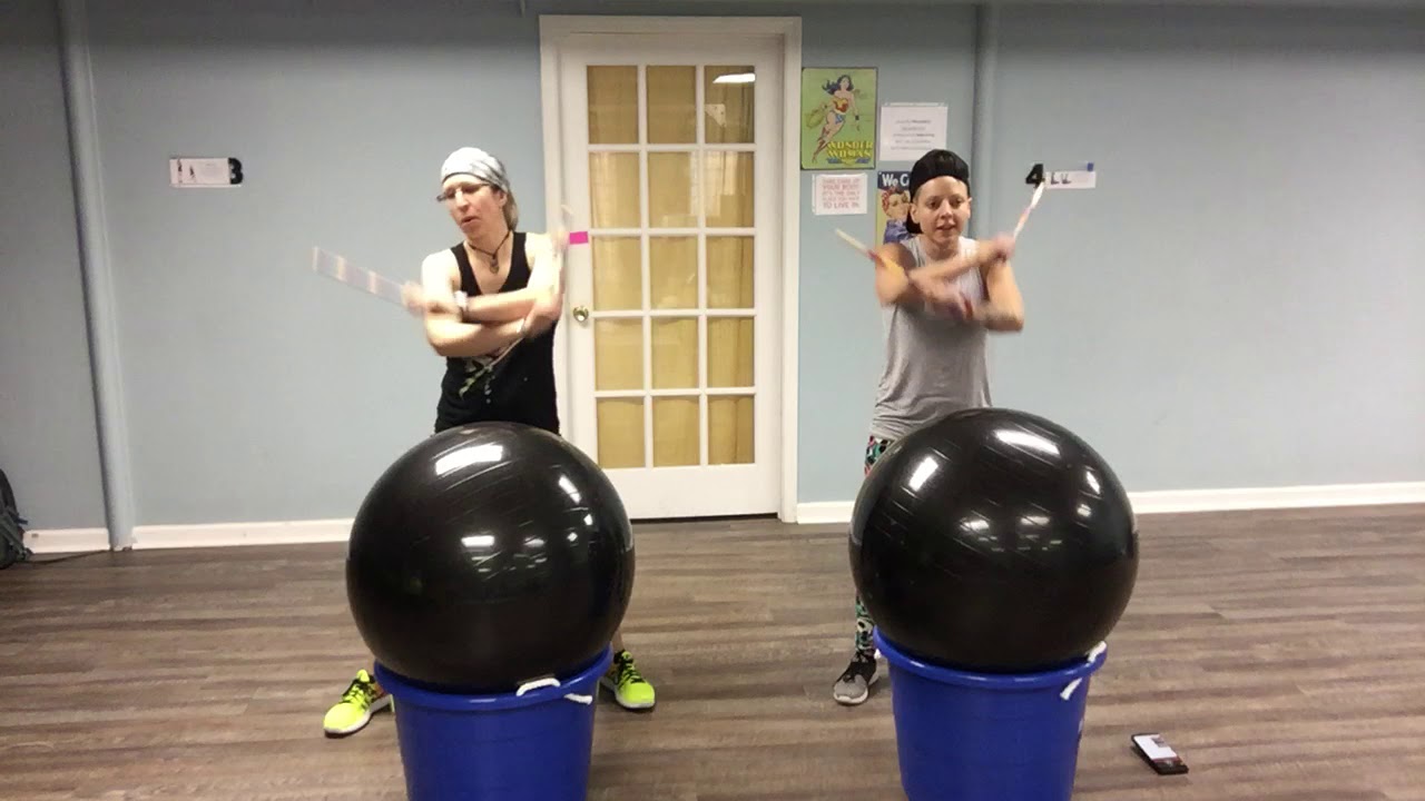 Cardio Drumming -Pink “What About Us”