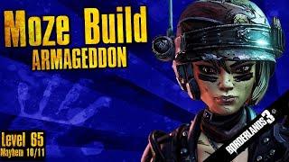Borderlands 3 | Build Moze Armageddon 2.0 (Level 65 - Mayhem 10/11)