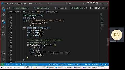 ADS 12   Spanning tree algorithms Kruskal, Prima Part 2