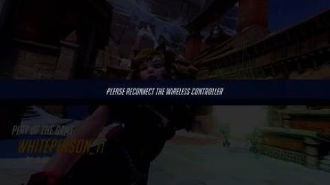 Please reconnect wireless controler