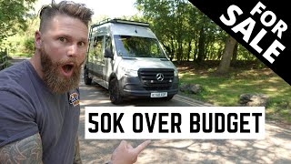 SPRINTER VAN TOUR. Where did it go so wrong? DIY VAN BUILD. Fully Loaded