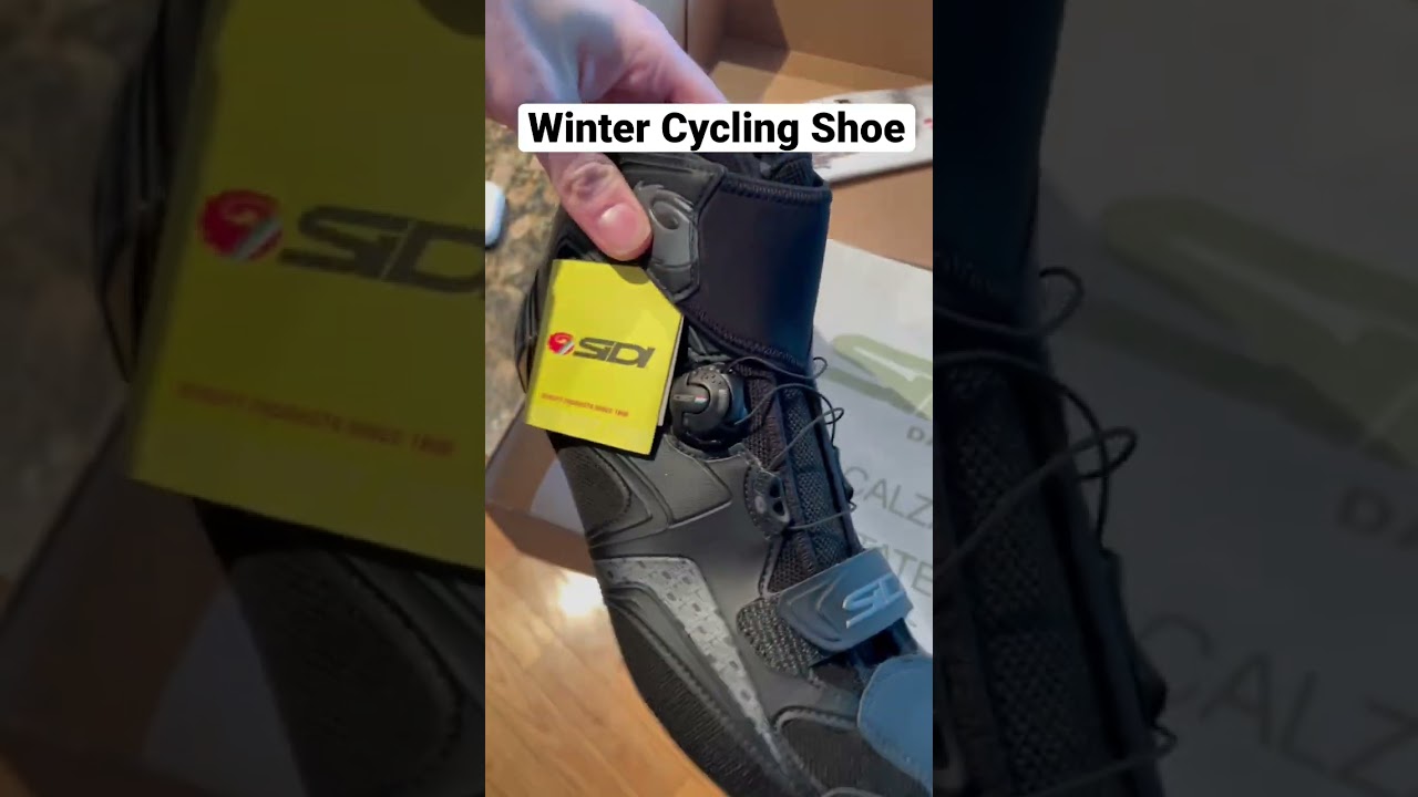 Sidi Zero Gore 2 - Winter Cycling Shoe - YouTube