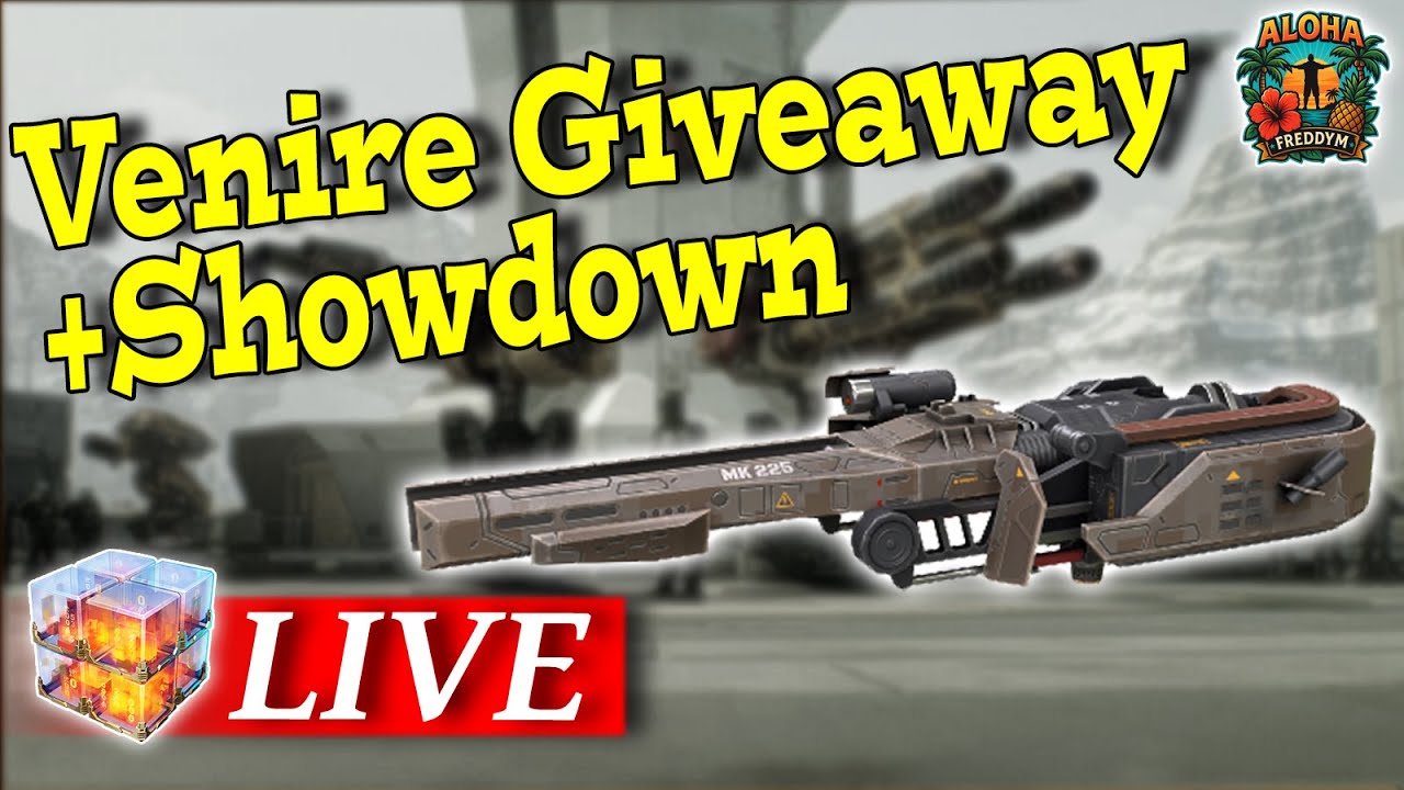 Venire Giveaway + Showdown War Robots