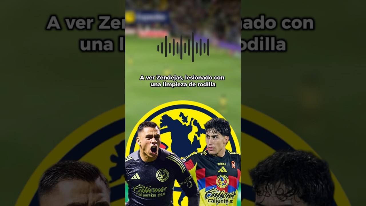🚨 ¡INFORMACIÓN DE ÚLTIMA HORA SOBRE LOS LESIONADOS DEL AMÉRICA! 🦅 #shorts