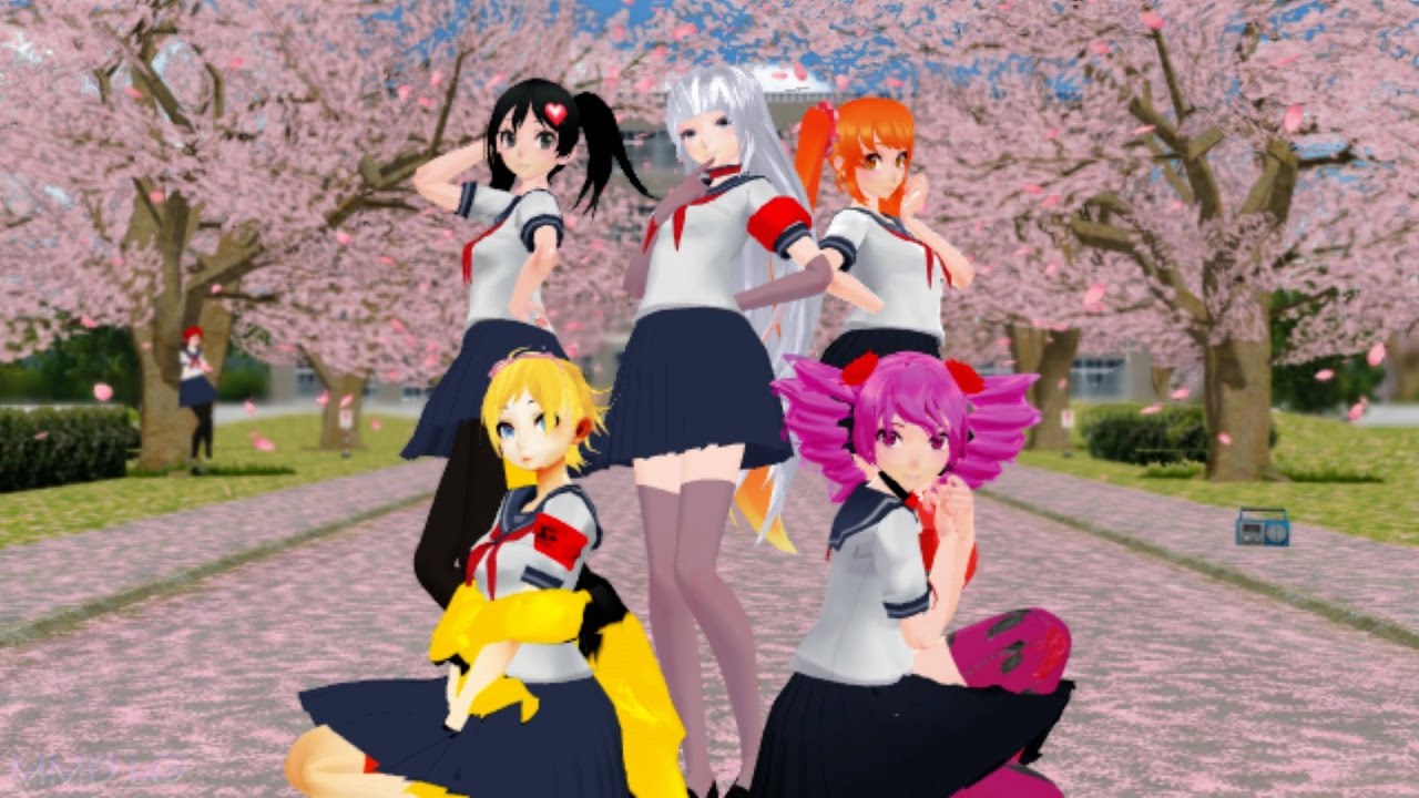 [MMD x Yandere Simulator] Kimagure Mercy