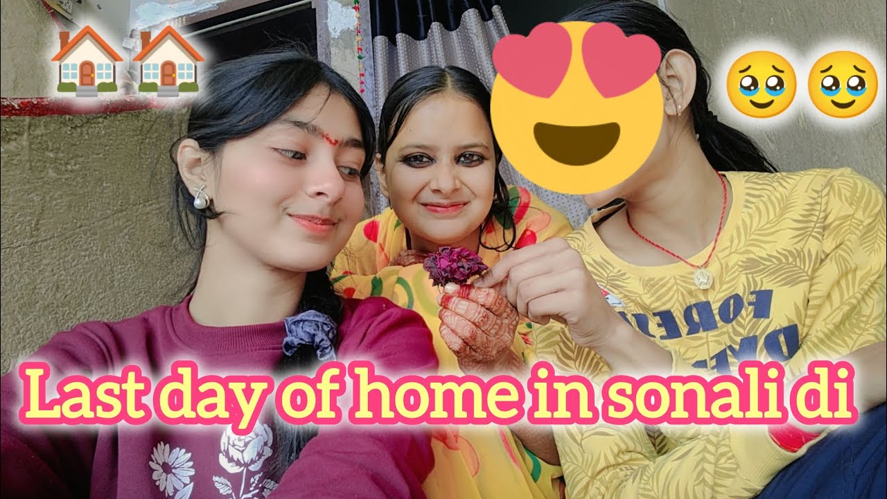  Vlog-140 Last day of sonali di Home 🏠🥹#trending 