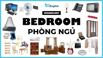 Học từ vựng tiếng anh cơ bản chủ đề Phòng ngủ - Bedroom vocabulary | TBA English