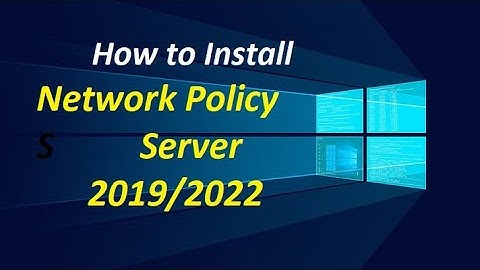 How to install NPS Role on Windows Server 2019 / 2022 | Network Policy Server | VPN Radius