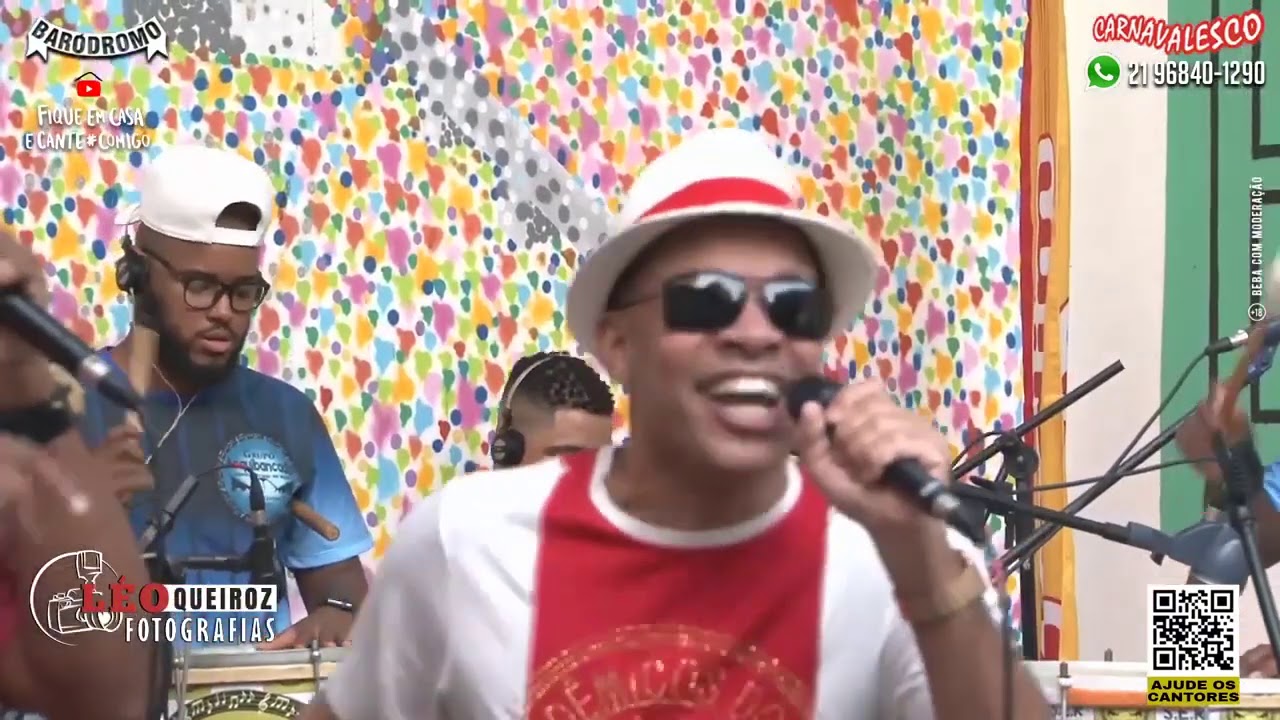 Emerson Dias e Quinho cantam sambas do Salgueiro no Abraço do Carnaval ao Baródromo