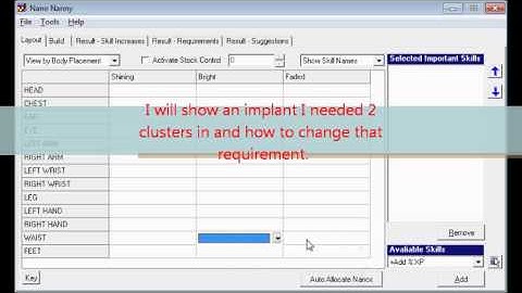NanoNanny Tutorial by The Darkside Anarchy Online