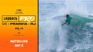 🔴 ASSISTA AO VIVO! - WSL Layback Pro Prainha - Dia 2