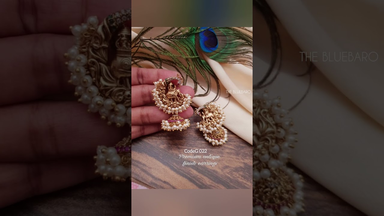 Premium quality kemp/antique earrings 😍 