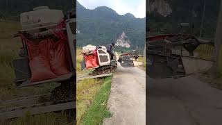 máy tuốt lúa #xuhuongyoutube #cuộcsốngthônquê #sốngtíchcực