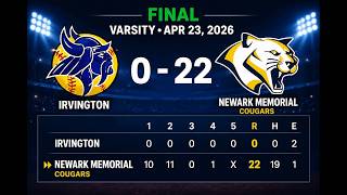 Irvington @ Newark 4-26-26