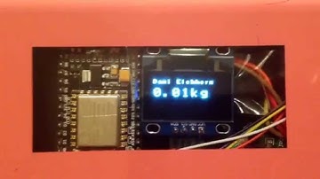 ESP8266 wifi-body-scale