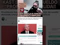 Pte Kast se baja el sueldo