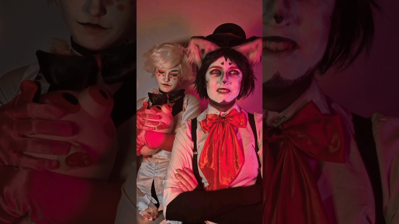 💔Will husk love Angeldust???💕 Hazbin Hotel in real life #shorts