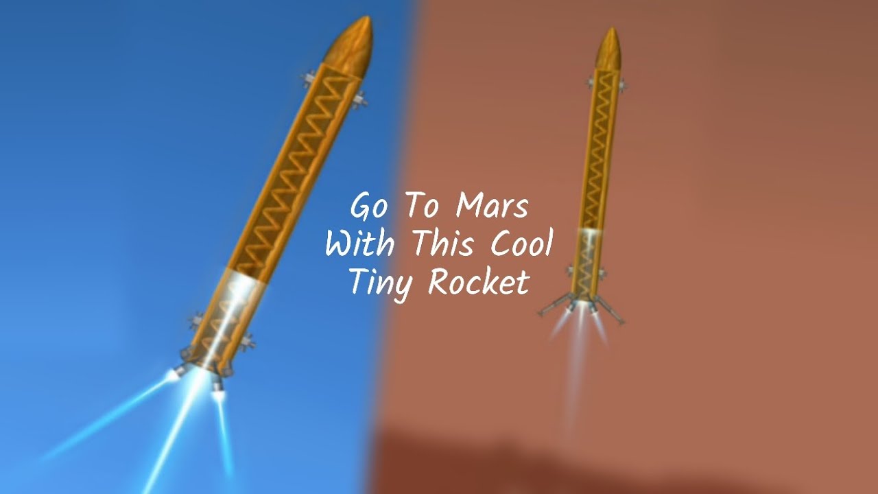 Let's Go To The Mars With My Tiny Cool Rocket Space Flight Simulator # ...