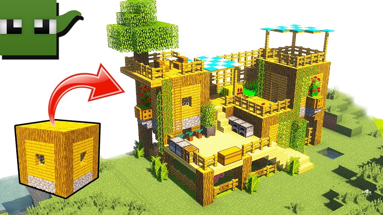 How to Transform Minecraft Village House into a Starter 