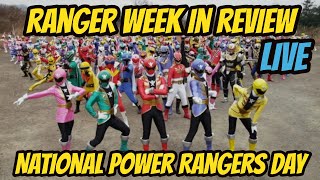 RANGER WEEK IN REVIEW NATIONAL POWER RANGERS DAY SPECIAL EDITION | ALSO - THE CHANNEL TURNS 3!