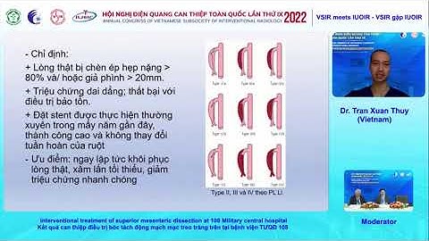 Kết quả can thiệp điều trị bóc tách động mạch mạc treo tràng trên tạibệnh viện TƯQĐ108