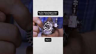 See Thru Rotary Engine in Slow Motion - (Wankel Engine) 4K #fyp