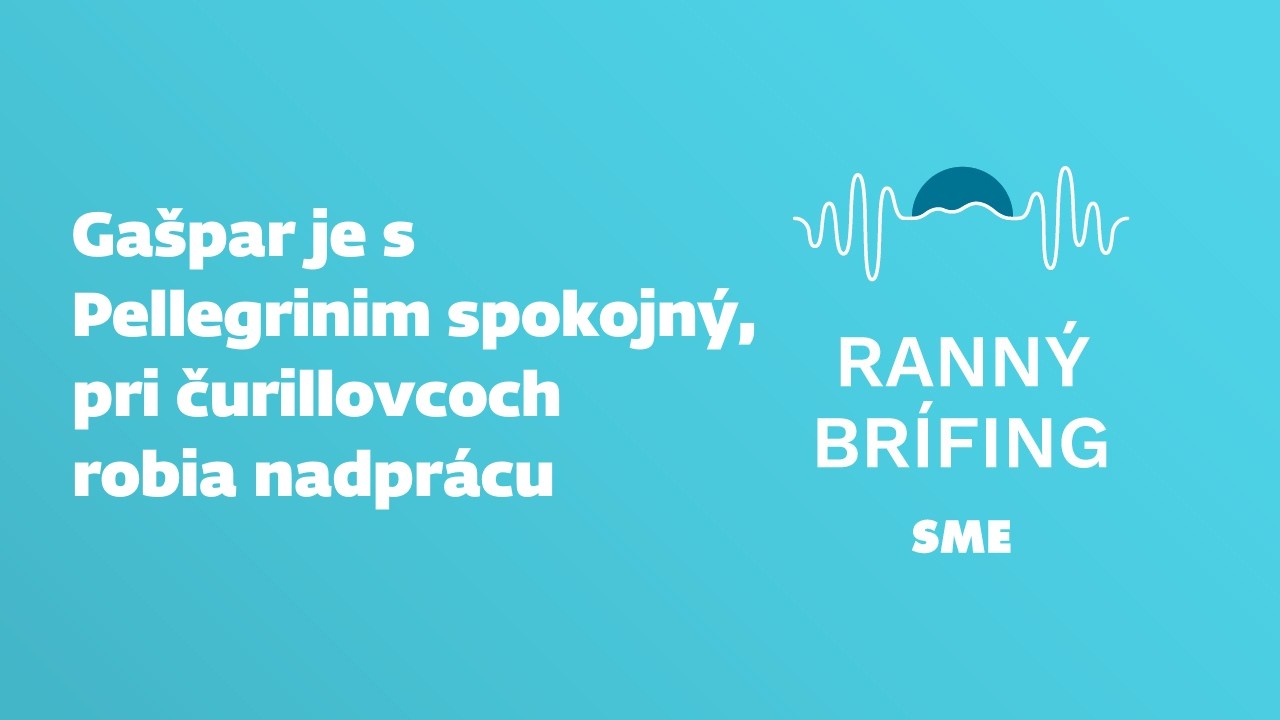 Gašpar je s Pellegrinim spokojný, pri čurillovcoch robia nadprácu