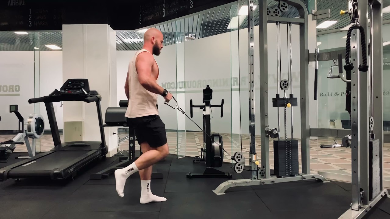 Singleleg RDL w/ Cable Machine JAF YouTube