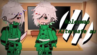 Roleswap Alternate au reacts to og Alternate • part 1 • gacha reaction