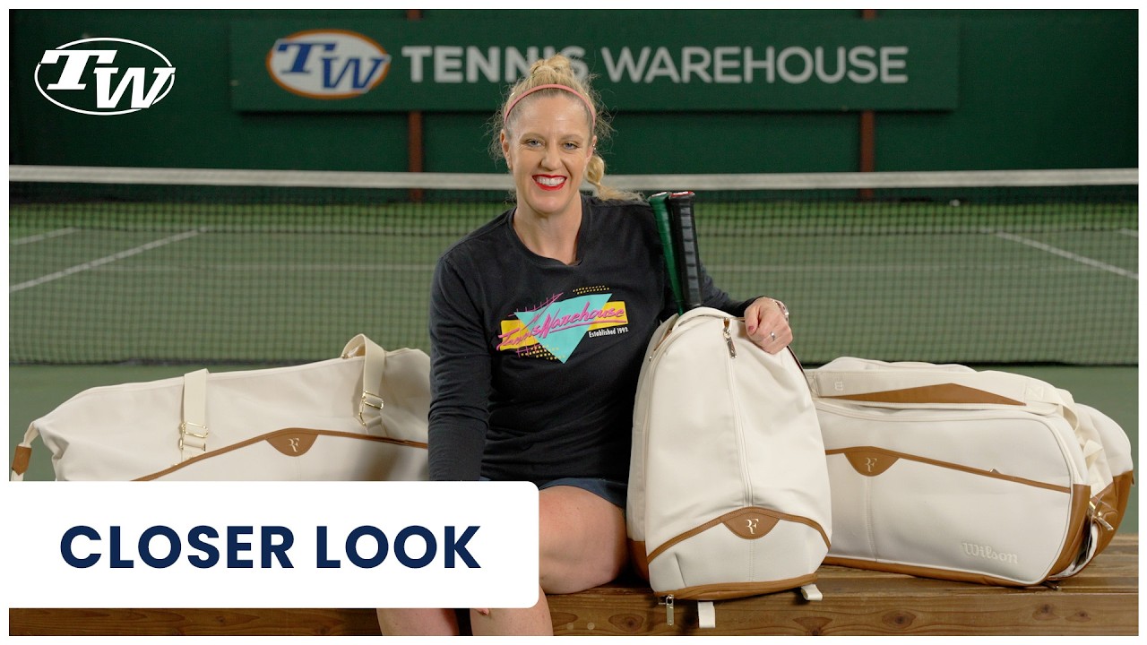 It's the Most Wonderful Time of the Year: Wilson x RF Lawn Collection Tennis Bags Are Here!