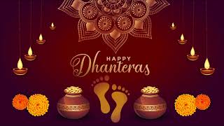 Happy Dhanteras 2021 Wishes | WhatsApp Status | Motion Graphics Animation screenshot 1