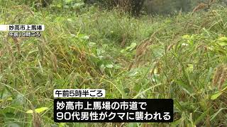 Bear attack] Man in his 90s injured in bear attack while out for a