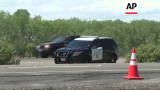 Accident investigators with the California Highway Patrol re-constructed a fatal crash involving a F