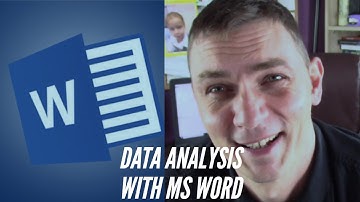 Qualitative coding and thematic analysis in Microsoft Word