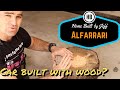 Building the Alfarrari with a wooden stump? - Ferrari engined Alfa 105 Alfarrari build part 124