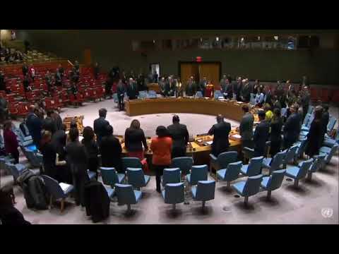 newspaper mockup U.N. moment of silence in memory of Pittsburgh victims