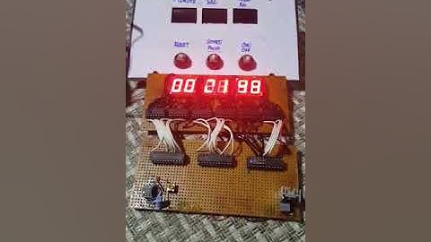 Learn How To Design Digital Mega Stop Watch by using Proteus Design Suite