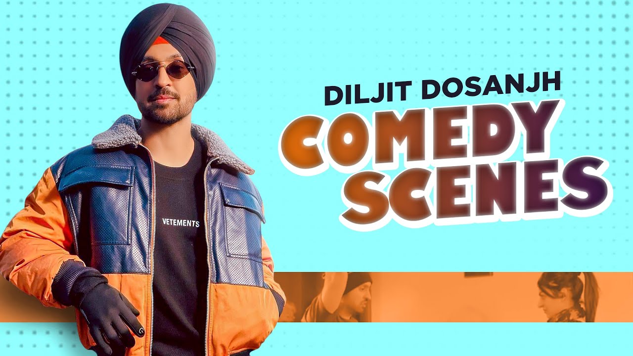 DILJIT DOSANJH | Best Comedy Scenes | Neeru Bajwa | Jatt & Juliet 2 | Speed Records