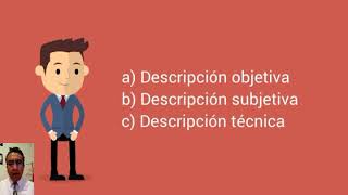 TIPOS DE DESCRIPCIONES -QUINTO GRADO