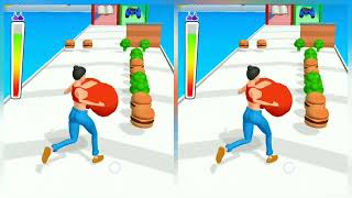 NOOB VS PRO VS HACKER VS BOOBS RACE 3D GAMES LEVEL MIX TV GAMES #MIXTVGAMES#3DGAMES screenshot 3