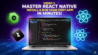 Master React Native in Minutes: Install VS Code, Node.js, Expo CLI & Run Your First App!  Video-1