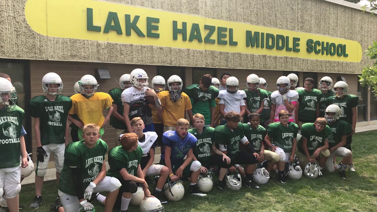 Lake Hazel MS Football YouTube