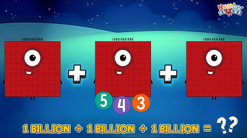 NUMBERBLOCKS MEERDERE OPTELLINGEN | TEL 3 GROTE DUBBELE GETALLEN OP | LEER TELLEN | @ColorArt_id
