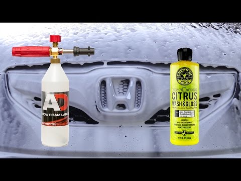 Snow Foam Lance Test : Chemical Guys Citrus Wash and Gloss Part #1