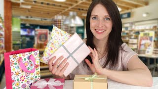 Gift Wrapping ASMR  Shop Assistant Roleplay