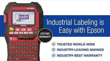 Industrial Labeling is Easy with Epson