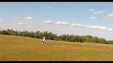 Ricks Fun Cub HIGH WIND Fun with Wing Tip Landing RC Airplane