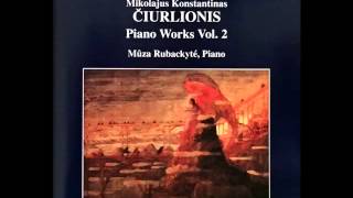 MŪZA Rubackytė. M.K.ČIURLIONIS: Piano Works, Vol. 2 - 15 - Prelude VL 327