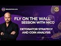 Fly on the wall sessions with Nico Detonator Trading Strategy and coin analysis